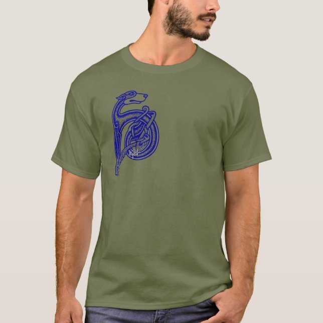 Celtic Knot Irish Wolfhound T-Shirt (Front)