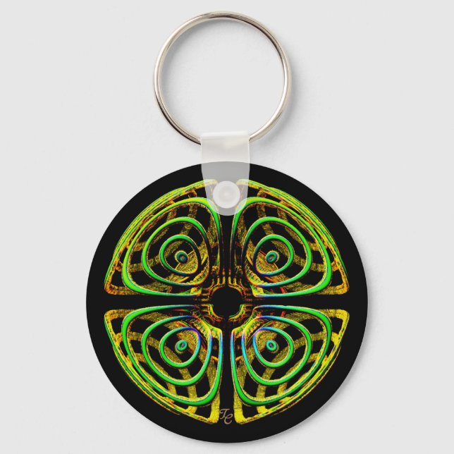 * Celtic Knot * Key Ring (Front)