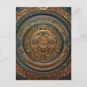 Celtic Knot Knotwork Postcard