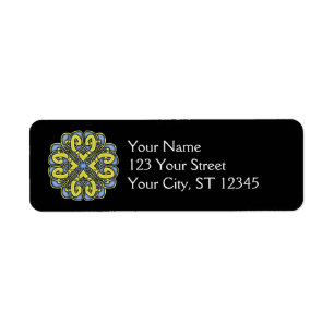 Celtic Knot Label