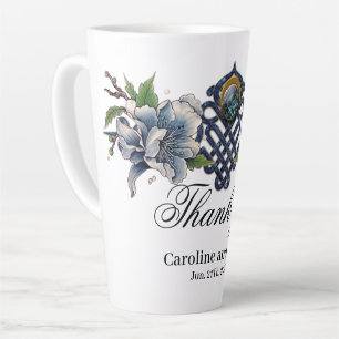 Celtic knot latte mug