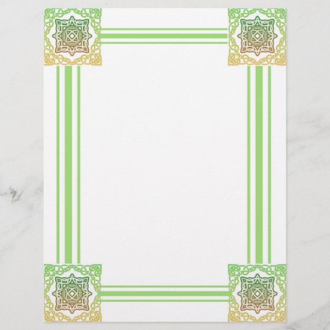 Celtic Knot Letterhead (Front)