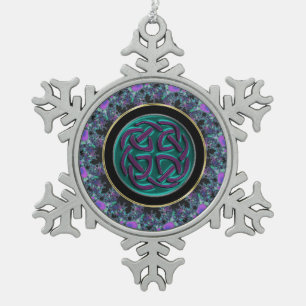 Celtic Knot Mandala Christmas Ornament