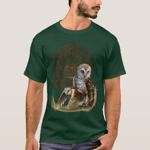 Celtic Knot Owl  T-Shirt