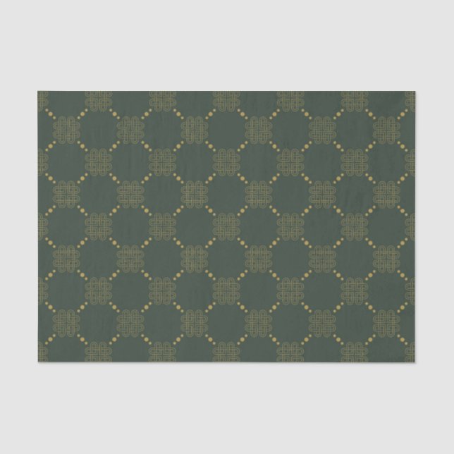 Celtic Knot Pattern Tissue Paper (Front)