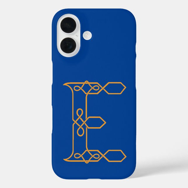 Celtic Knot Personalised E Case-Mate iPhone Case (Back)