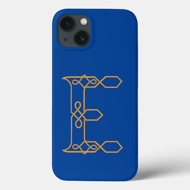 Celtic Knot Personalised E Case-Mate iPhone Case (Back)