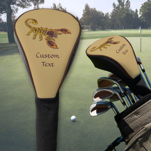 Celtic Knot Scorpion Golf Head Cover