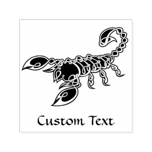 Celtic Knot Scorpion Self-inking Stamp