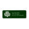 Celtic Knot Shamrock Label
