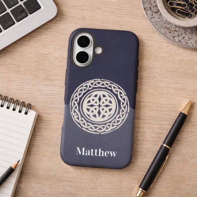 Celtic Knot with Name Case-Mate iPhone Case (Creator Uploaded)