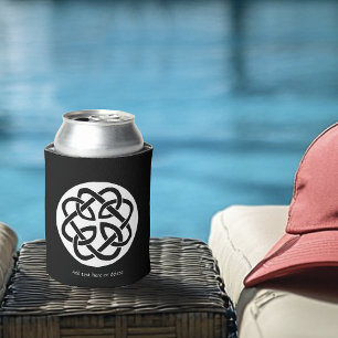 Celtic Knot Work Circle Can Cooler