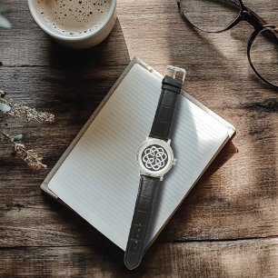 Celtic Knot Work Circle Watch