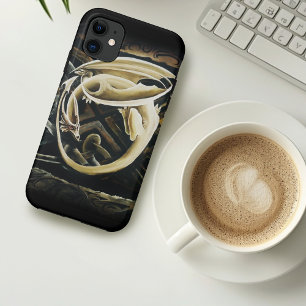 Celtic Knot Work Cream Dragon Case-Mate iPhone Case