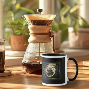 Celtic Knot Work Cream Dragon Mug