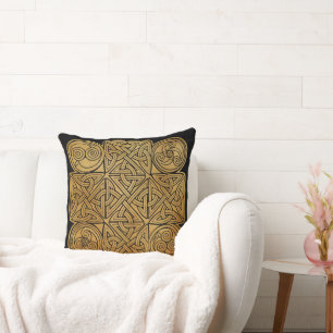 Celtic Knotwork Cross Cushion