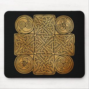 Celtic Knotwork Cross Mouse Pad
