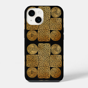 Celtic Knotwork Cross Speck iPhone 13 Case