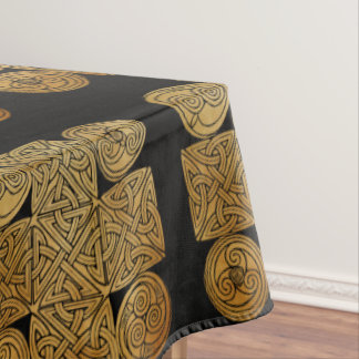 Celtic Knotwork Cross  Tablecloth