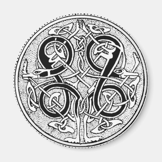 Celtic knotwork magnet (Front)