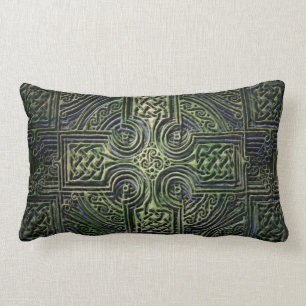 Celtic knotwork St. Patrick's Day Lumbar Cushion