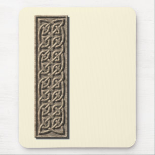 Celtic Knotwork - Stone 2 Mouse Pad