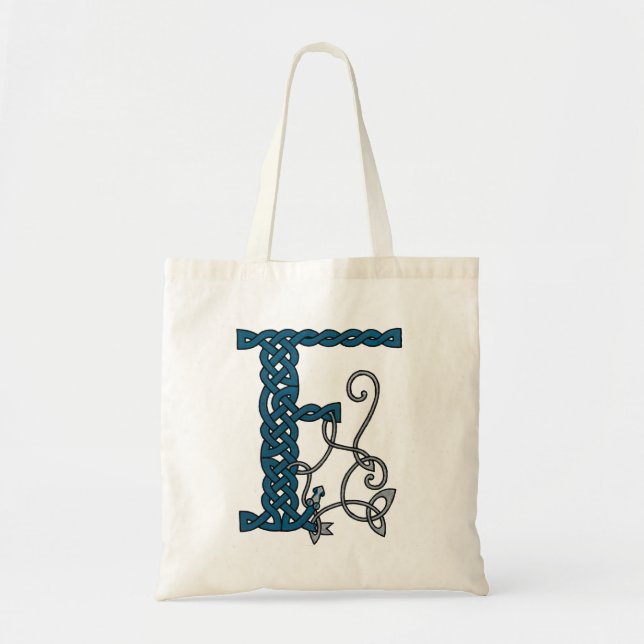 Celtic Letter F bag (Front)