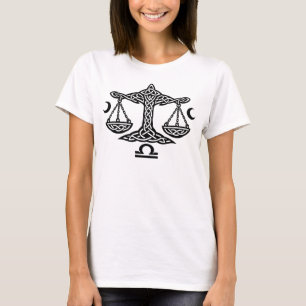 Celtic Libra Scales by BurnsInHell T-Shirt