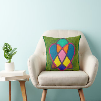 Celtic love knot cushion