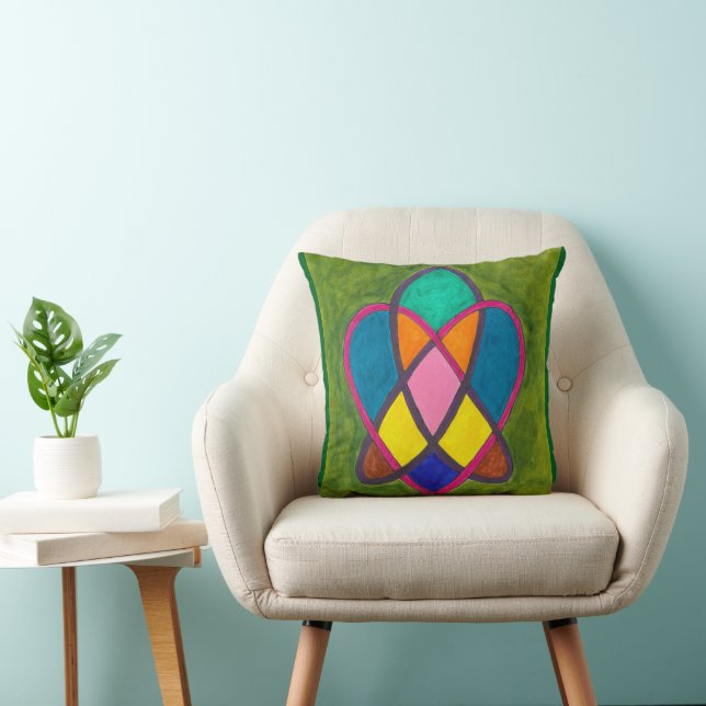 Celtic love knot cushion (Chair)