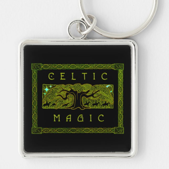 Celtic Magic - The Great Tree Keychain (Front)