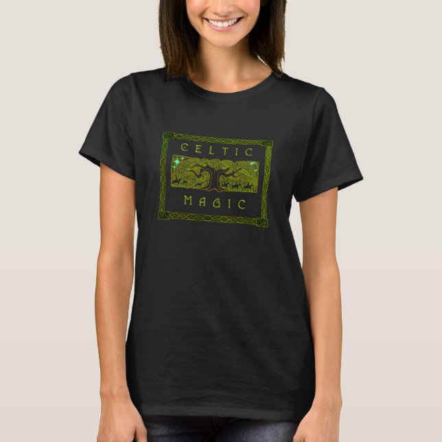 Celtic magic: The Great Tree T-Shirt (Front)