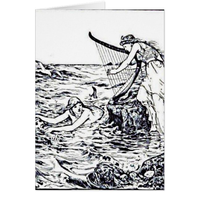 Celtic Mermaid Irish Siren Fairy Tale  (Front)