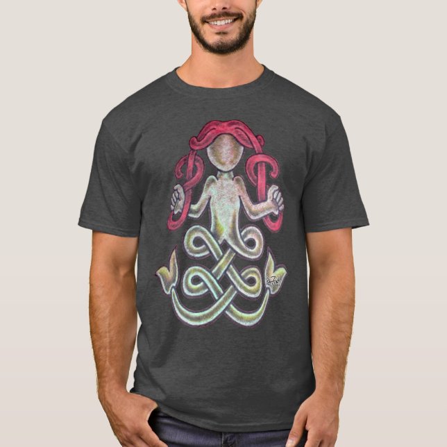 Celtic Mermaid of Meigle T-Shirt (Front)