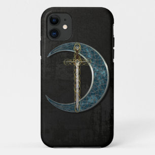 Celtic Moon And Sword Case-Mate iPhone Case
