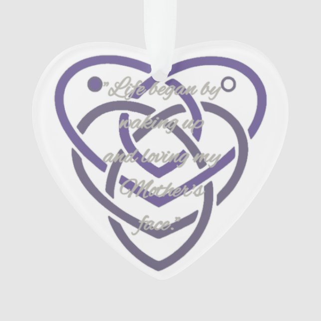 Celtic Motherhood Knot Ornament (Front)