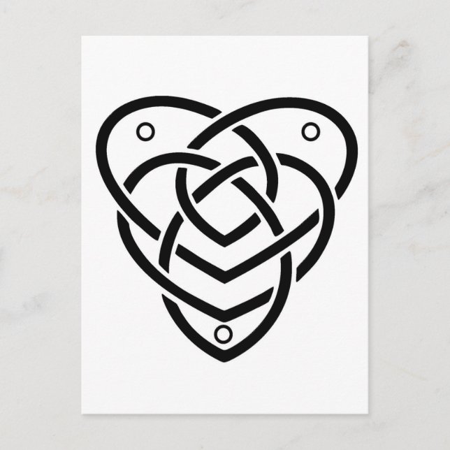 Celtic Motherhood Knot Postcard (Front)