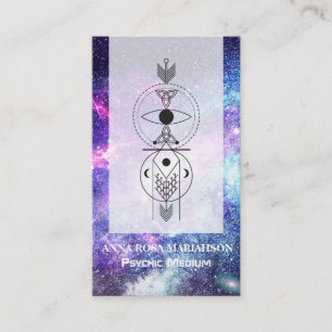 *~* Celtic Mystical Universe Psychic Medium Nebula Business Card