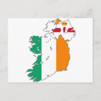 Celtic Nation Irish Map