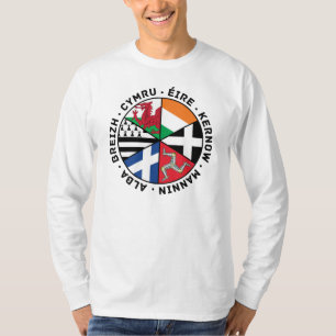 Celtic Nations Flags T-Shirt