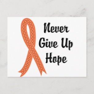 Celtic Never Give Up Hope Endometrial Cancer Postcard