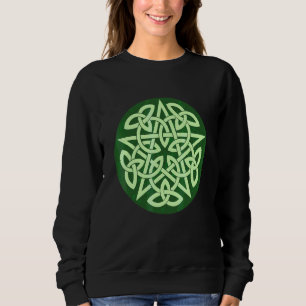 Celtic Occult Wicca Pentacle Knot Sweatshirt