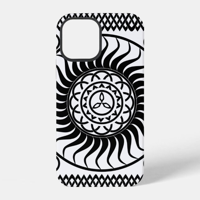 Celtic ornament single Case-Mate iPhone case (Back)