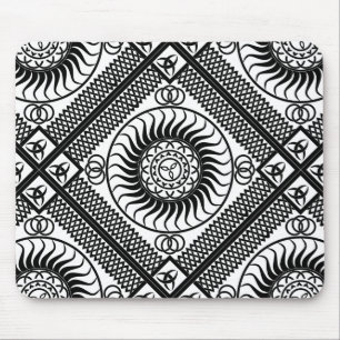 Celtic ornamentation mouse pad