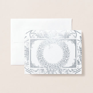 Celtic Ouroboros (Blank Inside) Foil Card