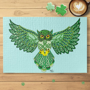 Celtic Owl Jigsaw Puzzle