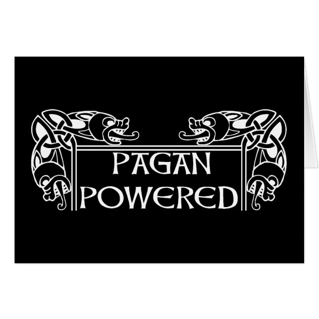 Celtic Pagan Powered (Front Horizontal)
