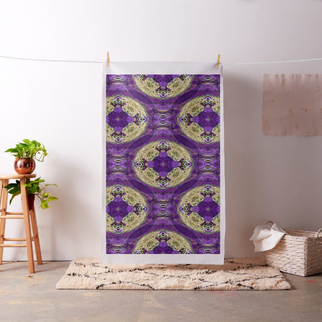 Celtic Pansies....... Fabric (In Situ)