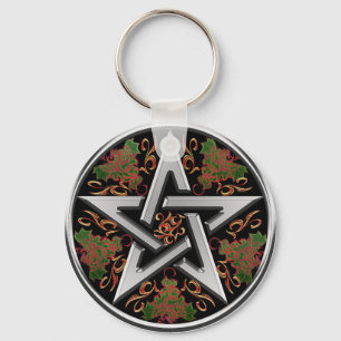 Celtic Pentagram Keychain