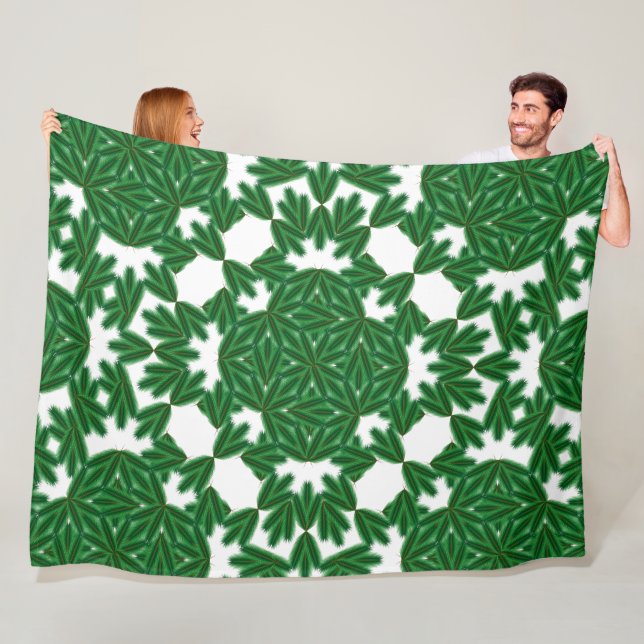 Celtic Pines Fleece Blanket (3 Sizes) (In Situ)